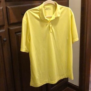 Men’s Nike Golf Fit Dry size L in bright yellow